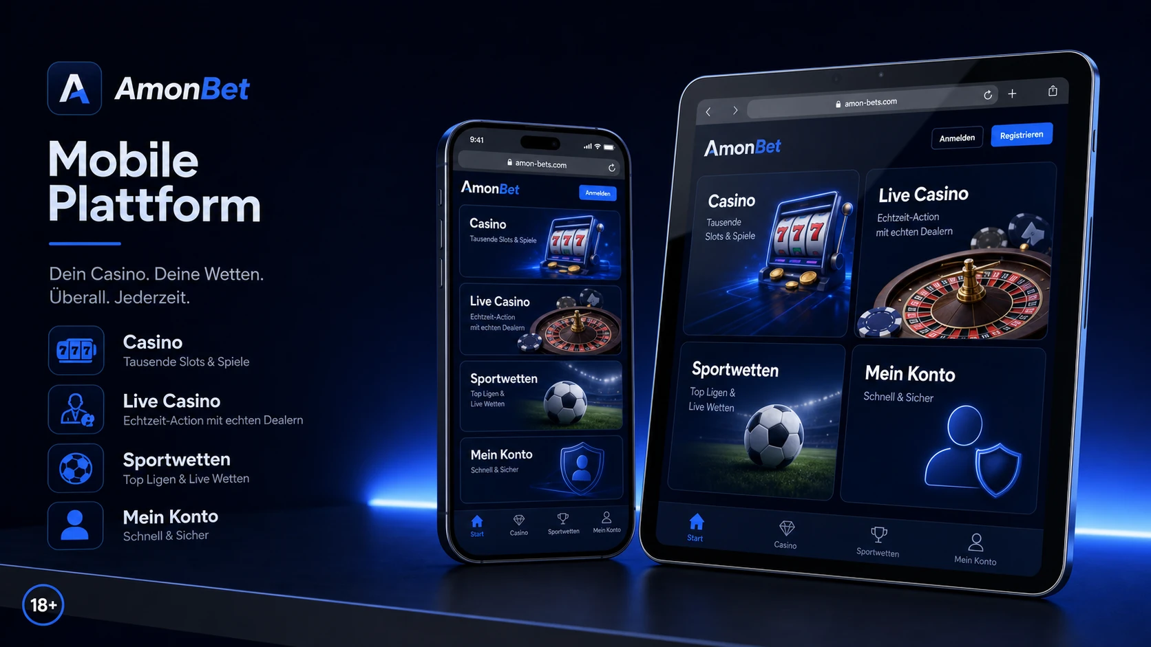Gibt es eine AmonBet App?