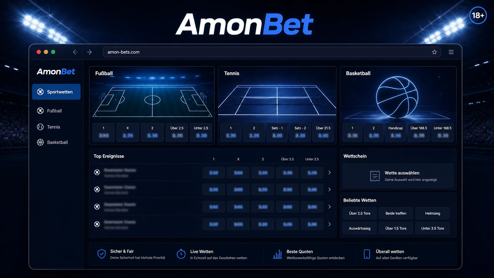 AmonBet Sportwetten