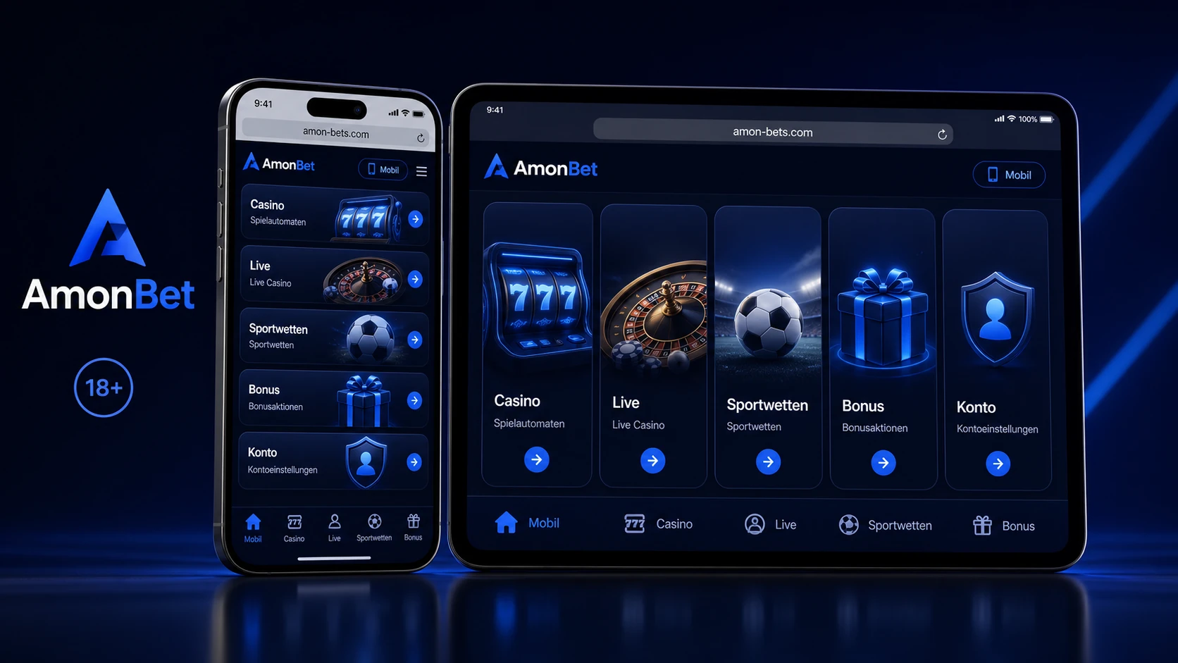 Mobile Nutzung und AmonBet App